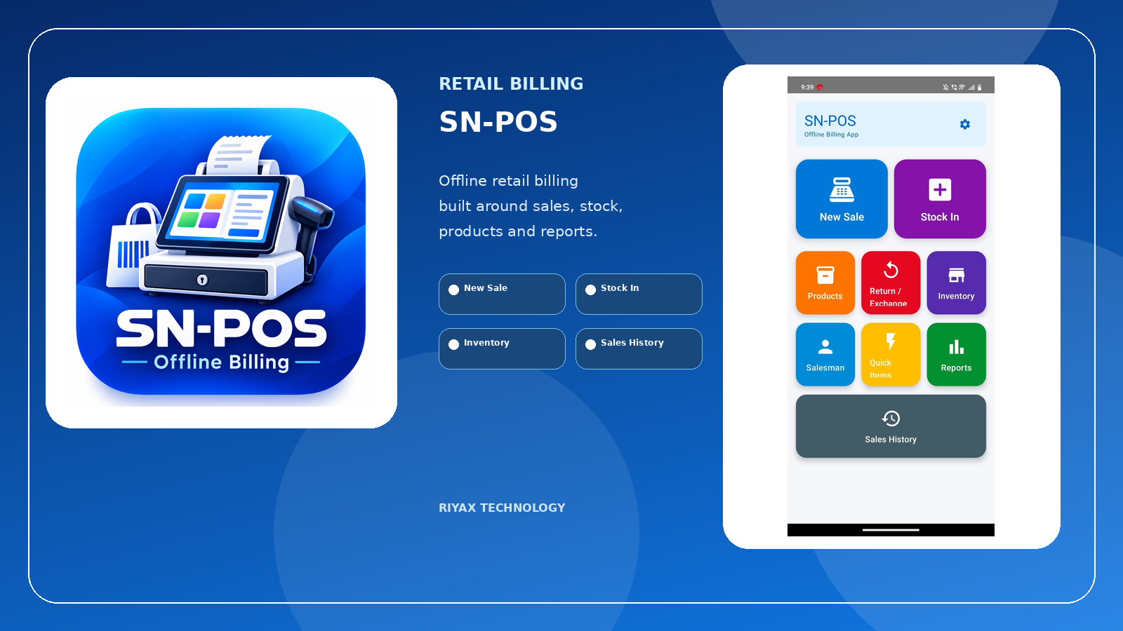 SN-POS wide product showcase